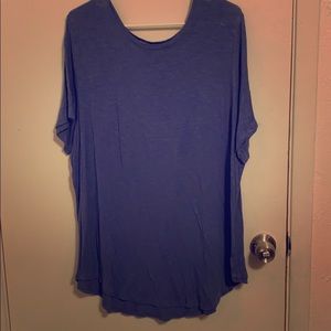Pale blue blouse